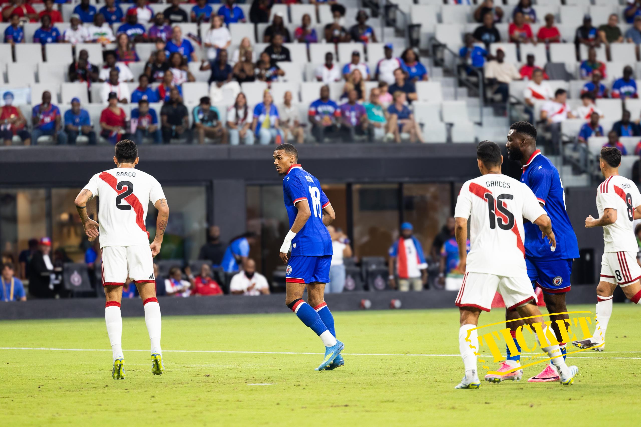 Haïti s'incline 1-2 face au Pérou pour son dernier match avant la Coupe du monde