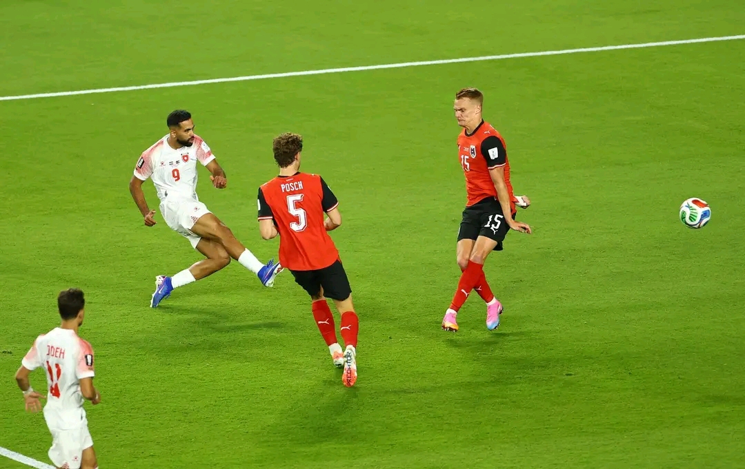 Coupe du monde 2026 : Premier but de l'histoire de la Jordanie inscrit par Ali Olwan