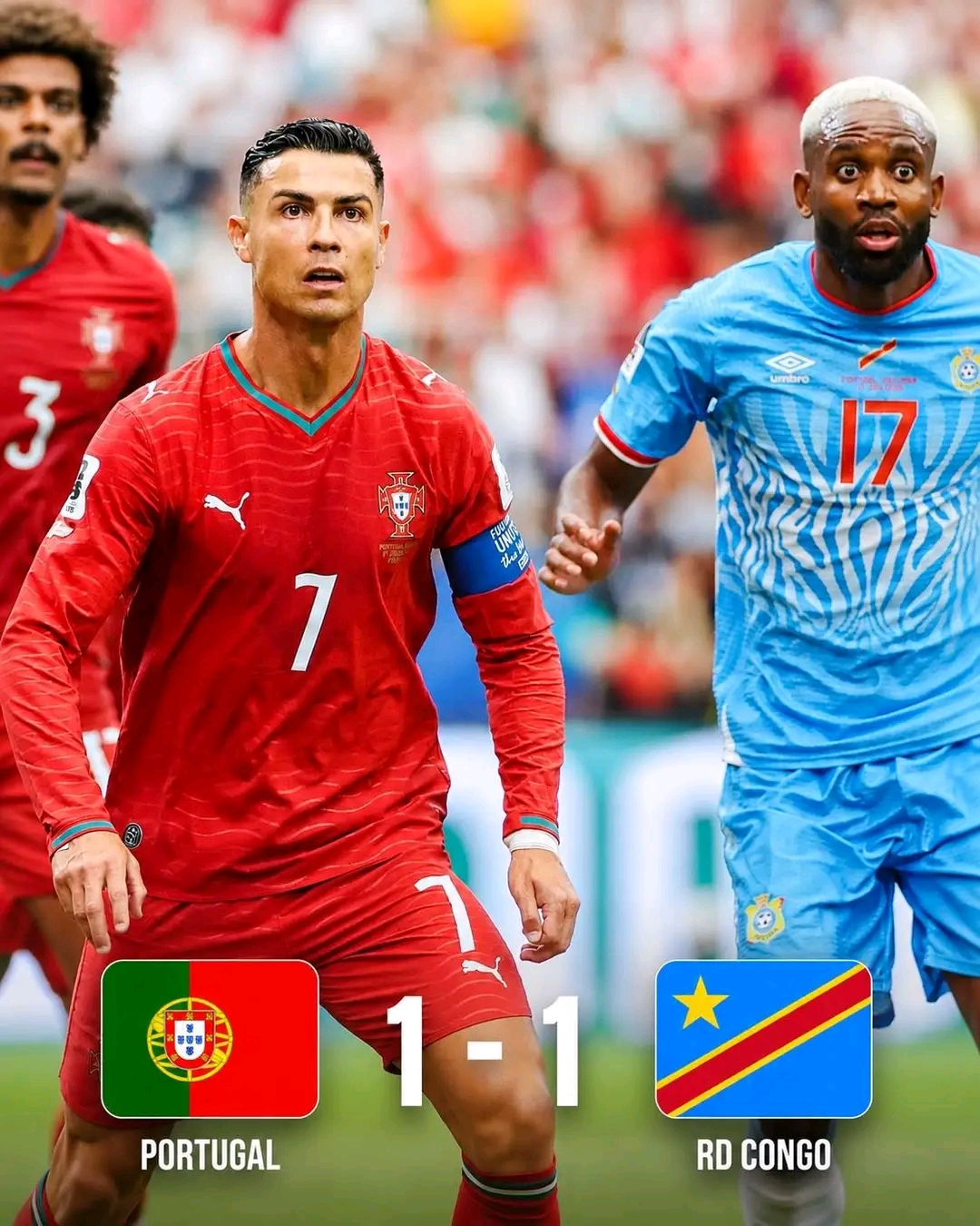 Le Portugal face aux nations africaines : invaincu sauf contre le Maroc !