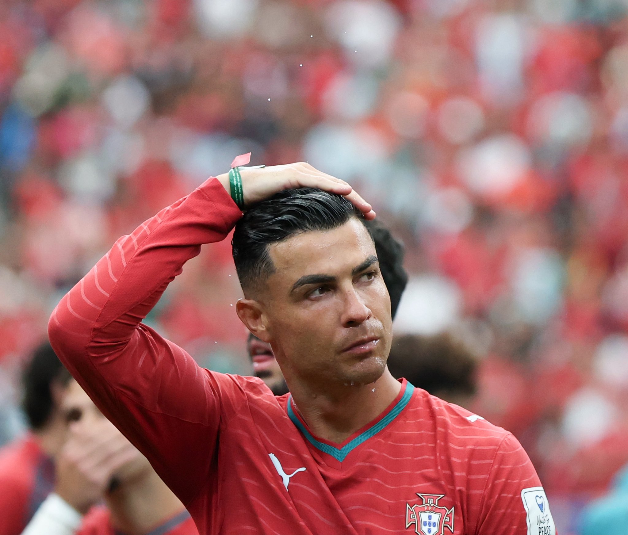 Cristiano Ronaldo ne fait pas son match pour l'instant