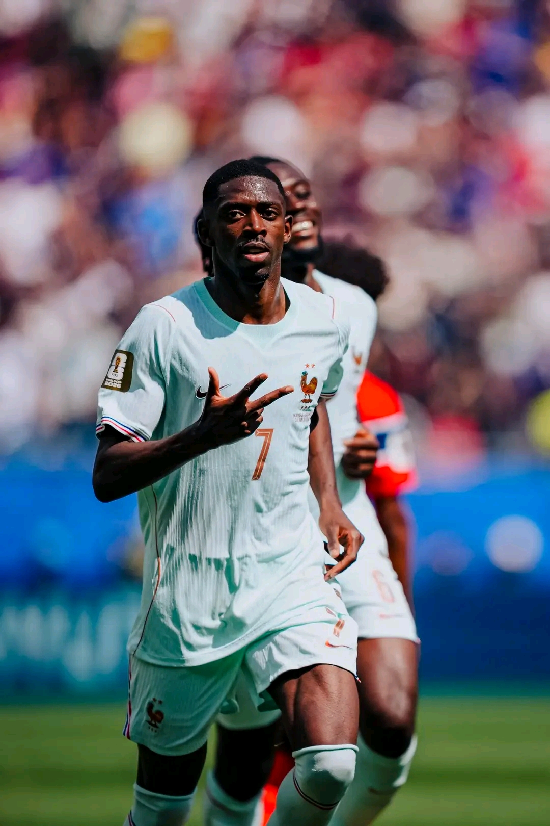 Ousmane Dembélé dans l'histoire des triplés français en Coupe du monde