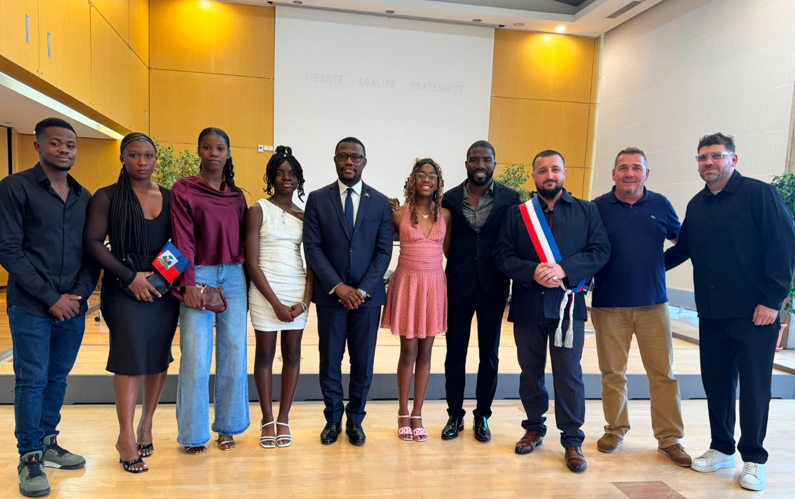 Camp d’entraînement international pour nos judokas