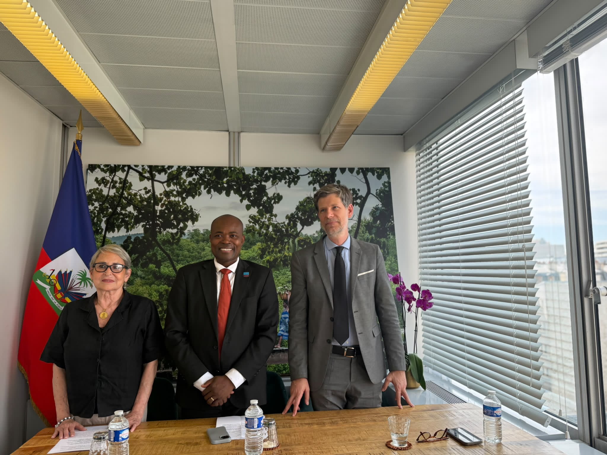 La Délégation permanente d'Haïti auprès de l'UNESCO salue le lancement de la Chaire UNESCO sur l'esclavage transatlantique