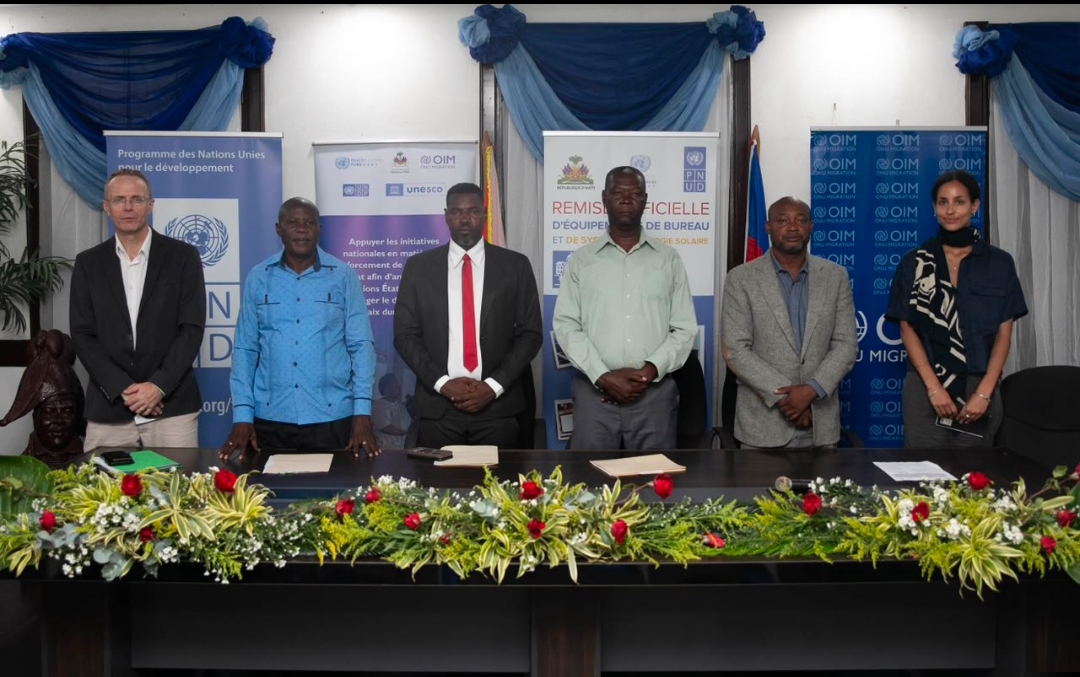 Le PNUD et le Fonds pour la consolidation de la paix renforcent les services publics locaux au Cap-Haïtien et aux Cayes
