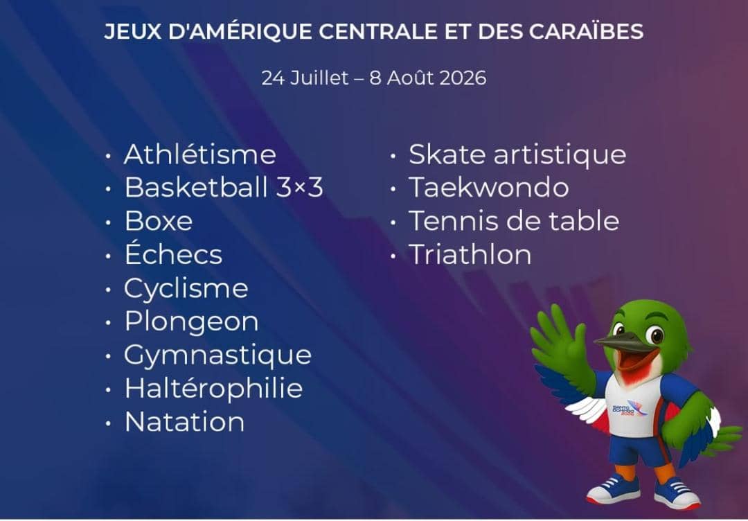 Jeux d'Amérique centrale et des Caraïbes : Haïti prête pour le défi
