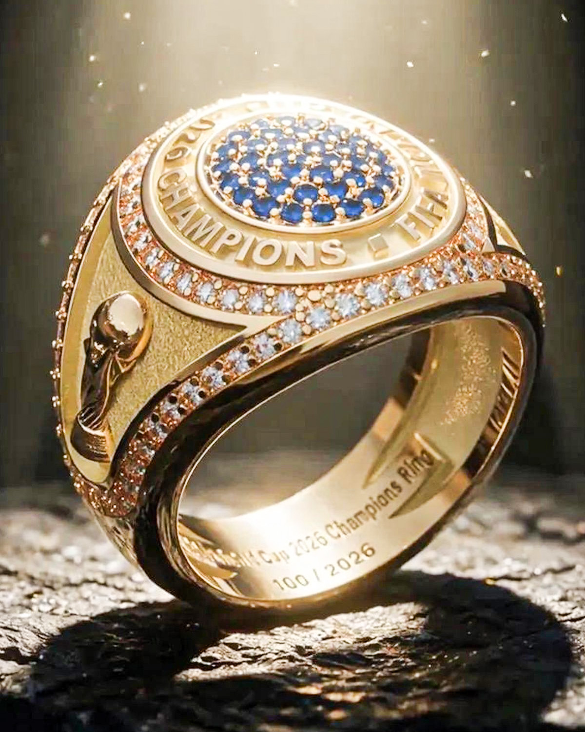 La FIFA introduit une bague de champion pour la première fois au Mondial
