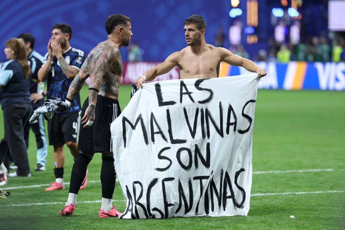 Mondial 2026: la Fifa se penche sur l'affaire de la banderole argentine sur les Malouines