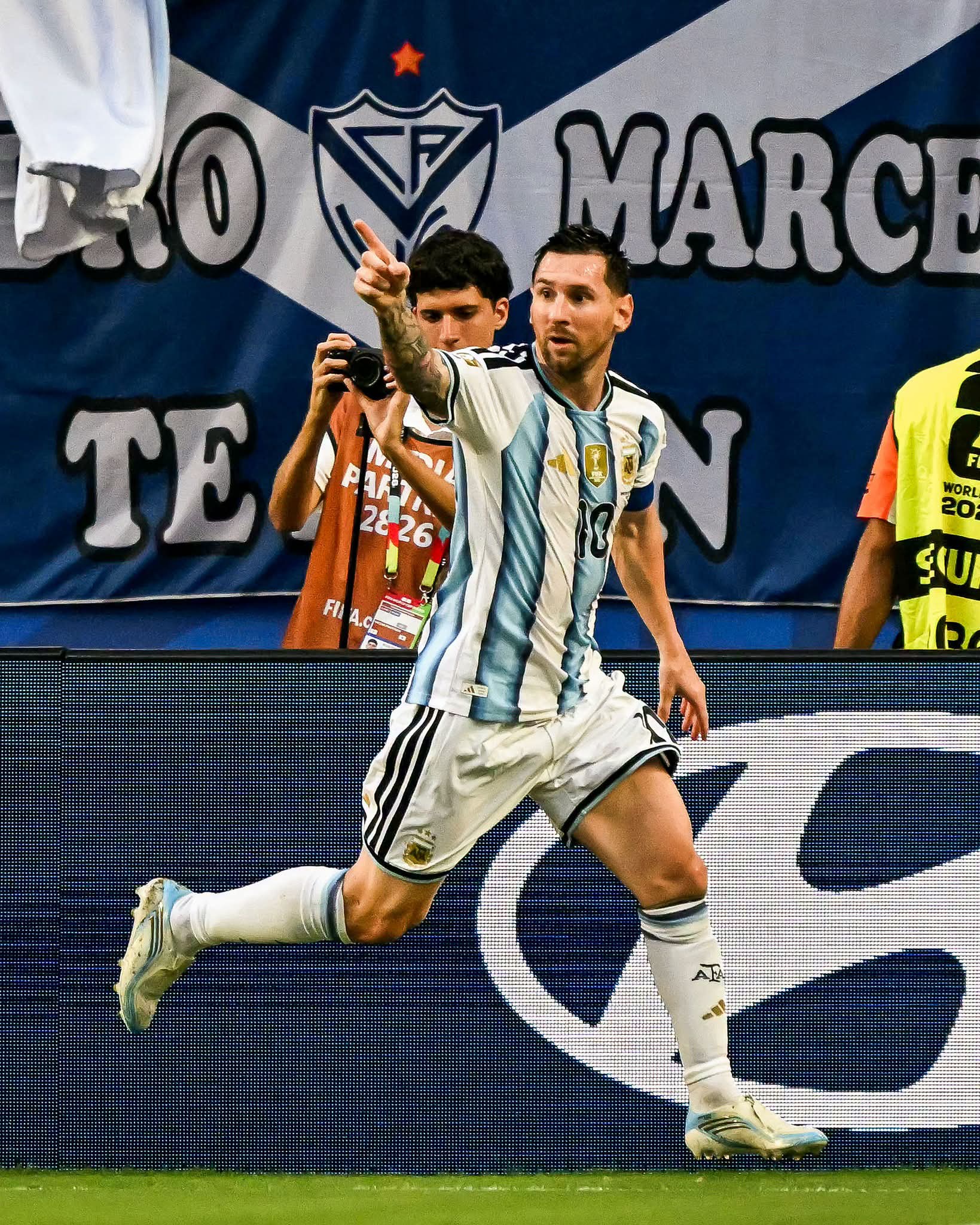 Messi et l’Argentine affolent les records de tirs lointains