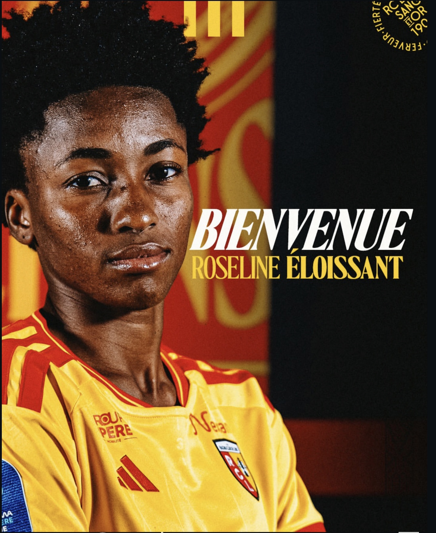 Roseline Éloissaint rejoint le RC Lens F