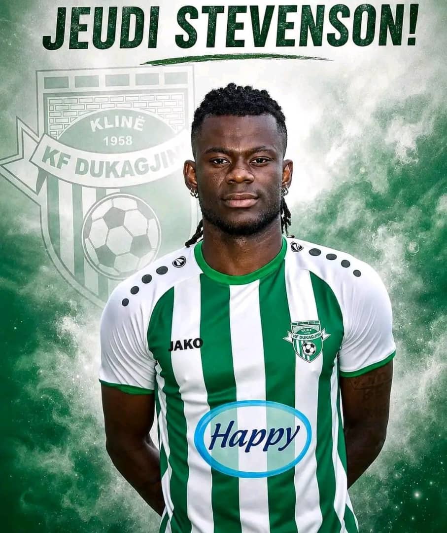 Nouveau défi européen : Le Grenadier Stevenson Jeudi signe au KF Dukagjini