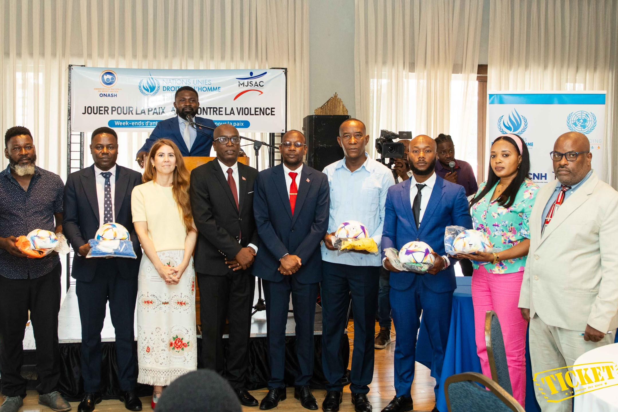 L'ONASH et ses partenaires lancent les week-ends d'animation socio-sportive pour l'inclusion et la paix