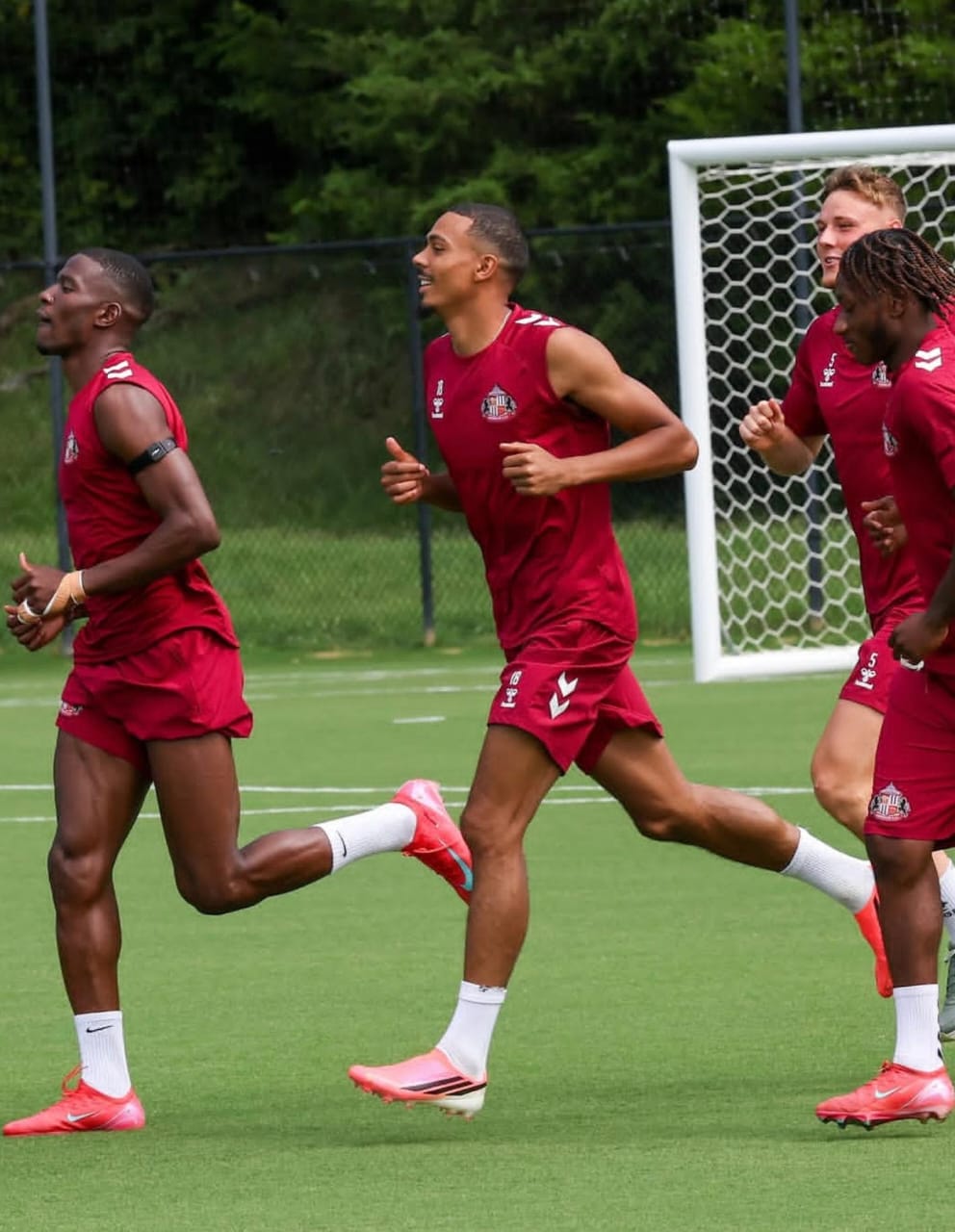Wilson Isidor et Sunderland lancent leur stage aux États-Unis
