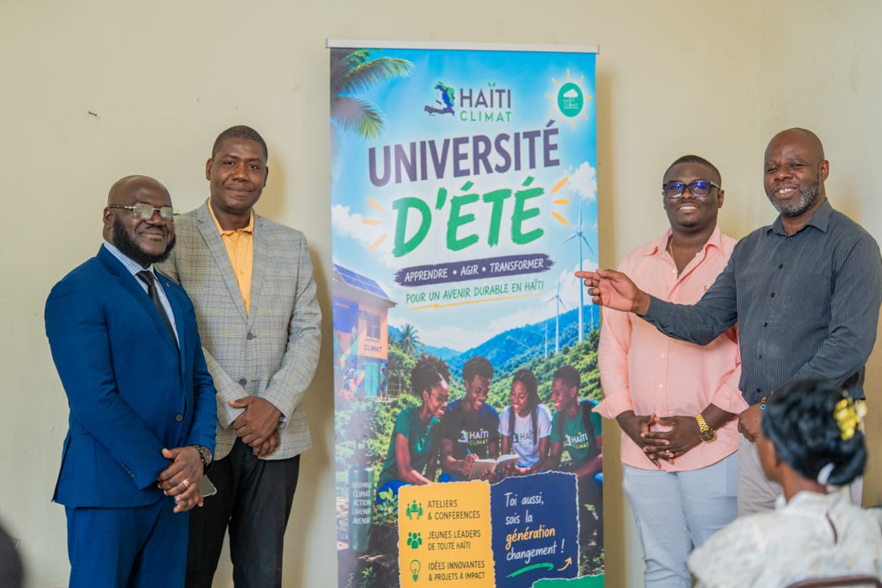 Haïti Climat lance son Université d'été pour former les jeunes aux enjeux climatiques
