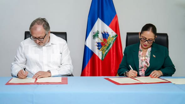 Signature d’un accord juridique entre le MAEC et la FRG