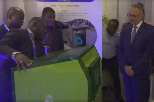 FATRAX : une poubelle intelligente adaptée à la réalité haïtienne