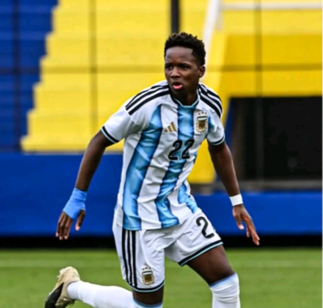 Kiki Ramos, la nouvelle promesse de l’Argentine d'origine haïtienne, fait ses débuts officiels