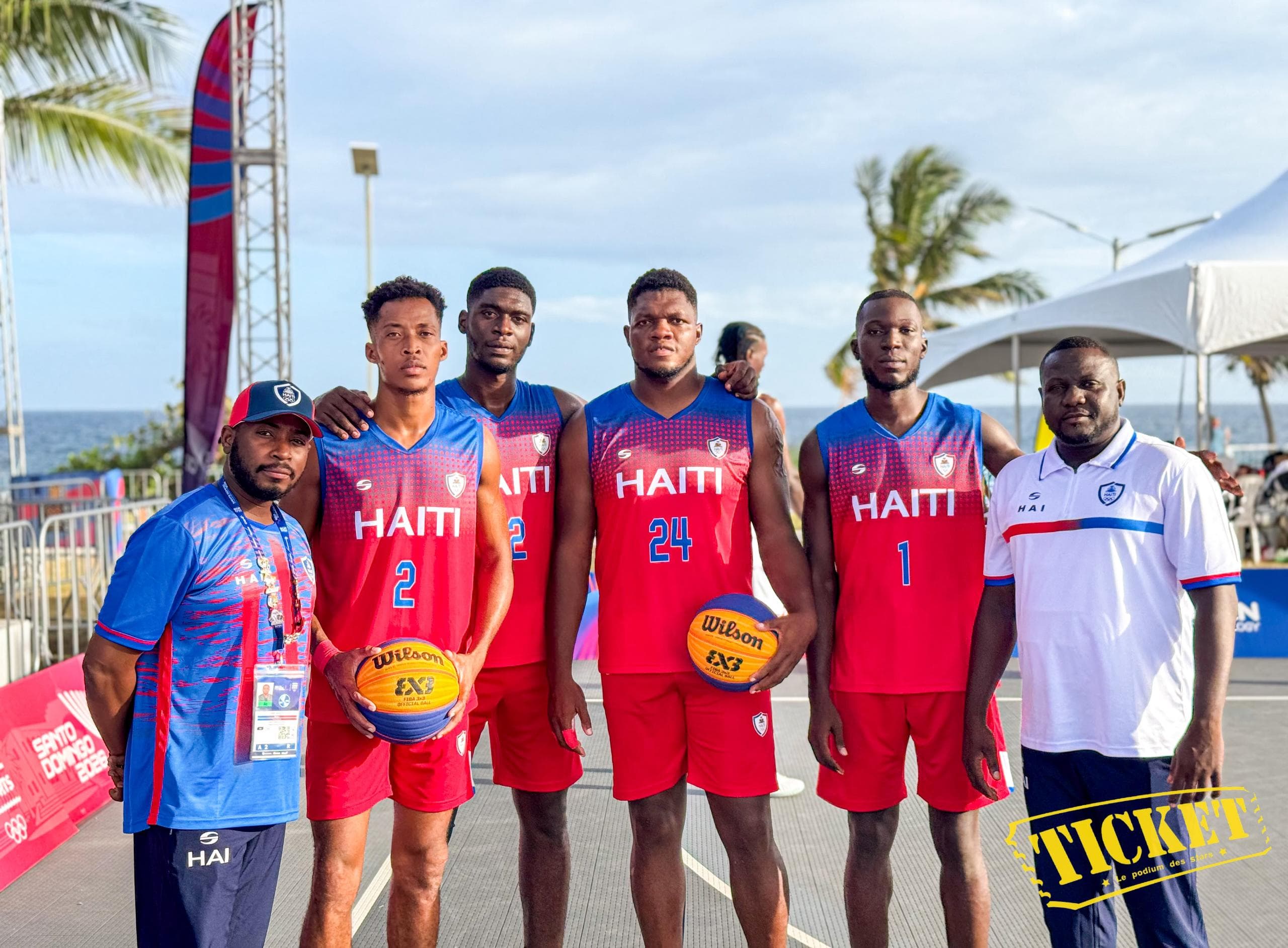 Basketball : La 5ᵉ place pour Haïti