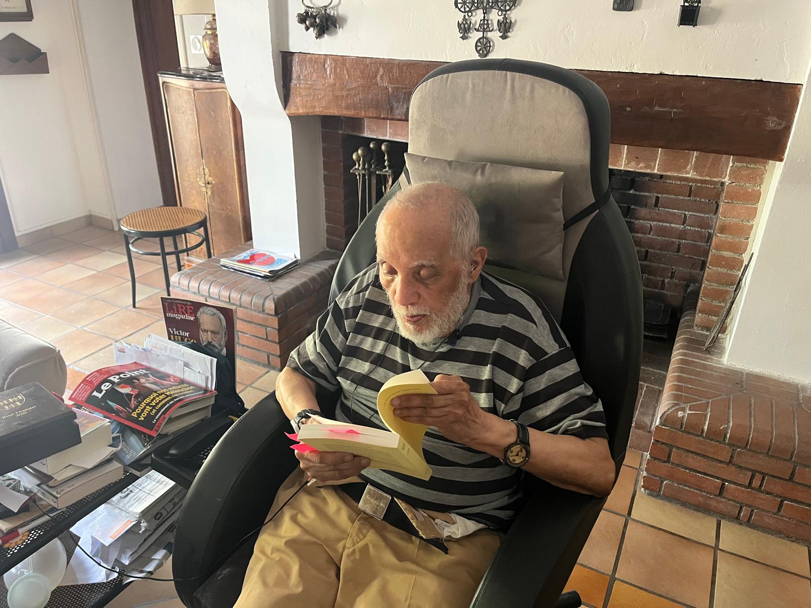 René Depestre, bientôt 102 ans, honoré au Banquet du livre de Lagrasse