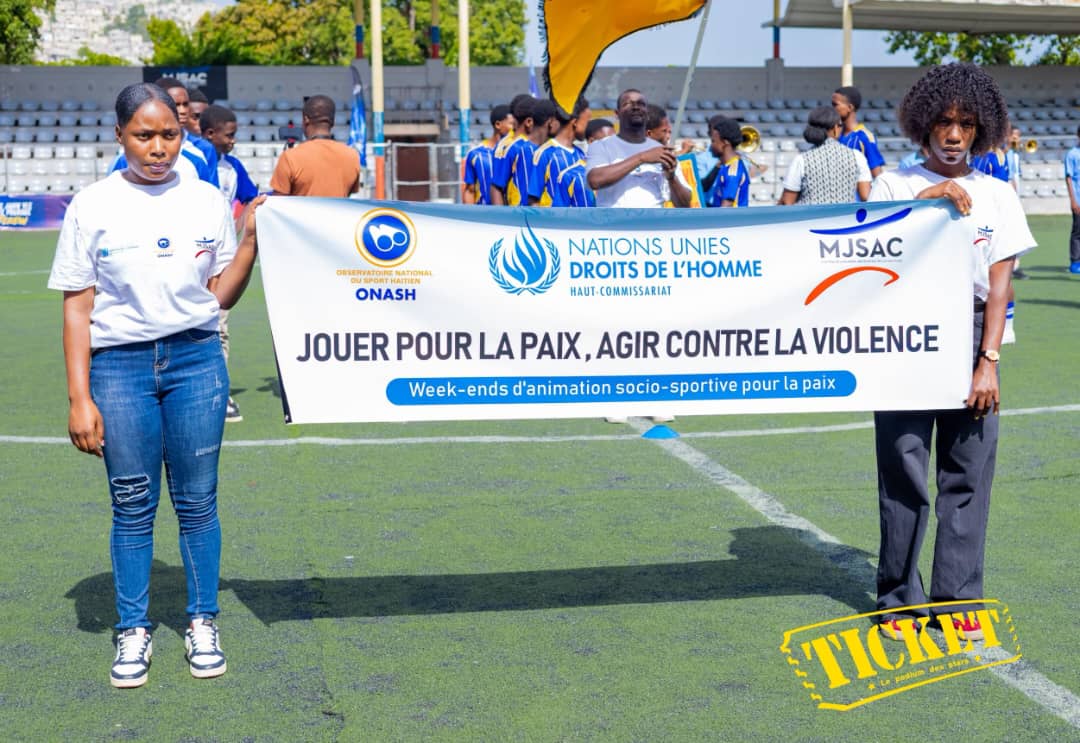 Cérémonie d'ouverture réussie pour les « week-ends d'animations sportives » au Parc Sainte-Thérèse