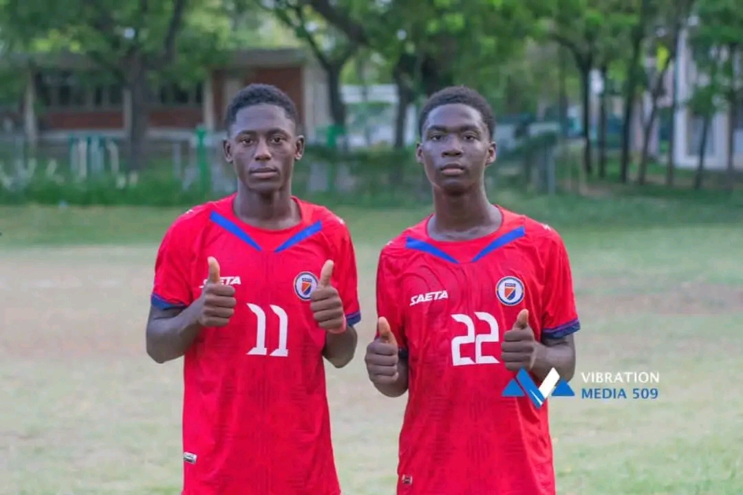 Pelé Janvier et Cédric Claremond : la jeunesse de Les Rouleurs FC au service de la sélection haïtienne U14