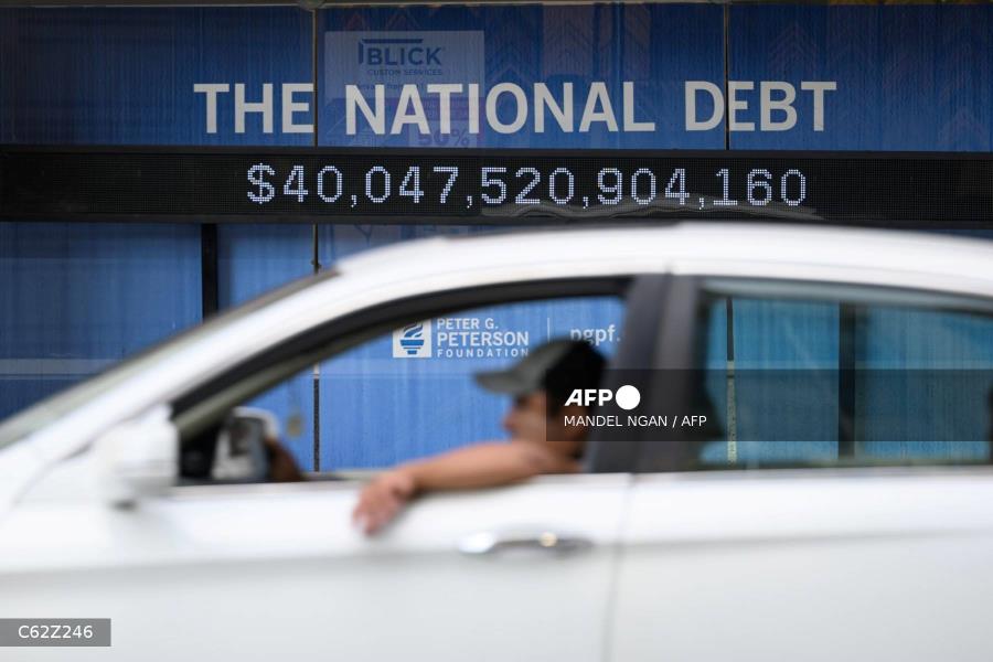 La dette américaine dépasse les 40.000 milliards de dollars