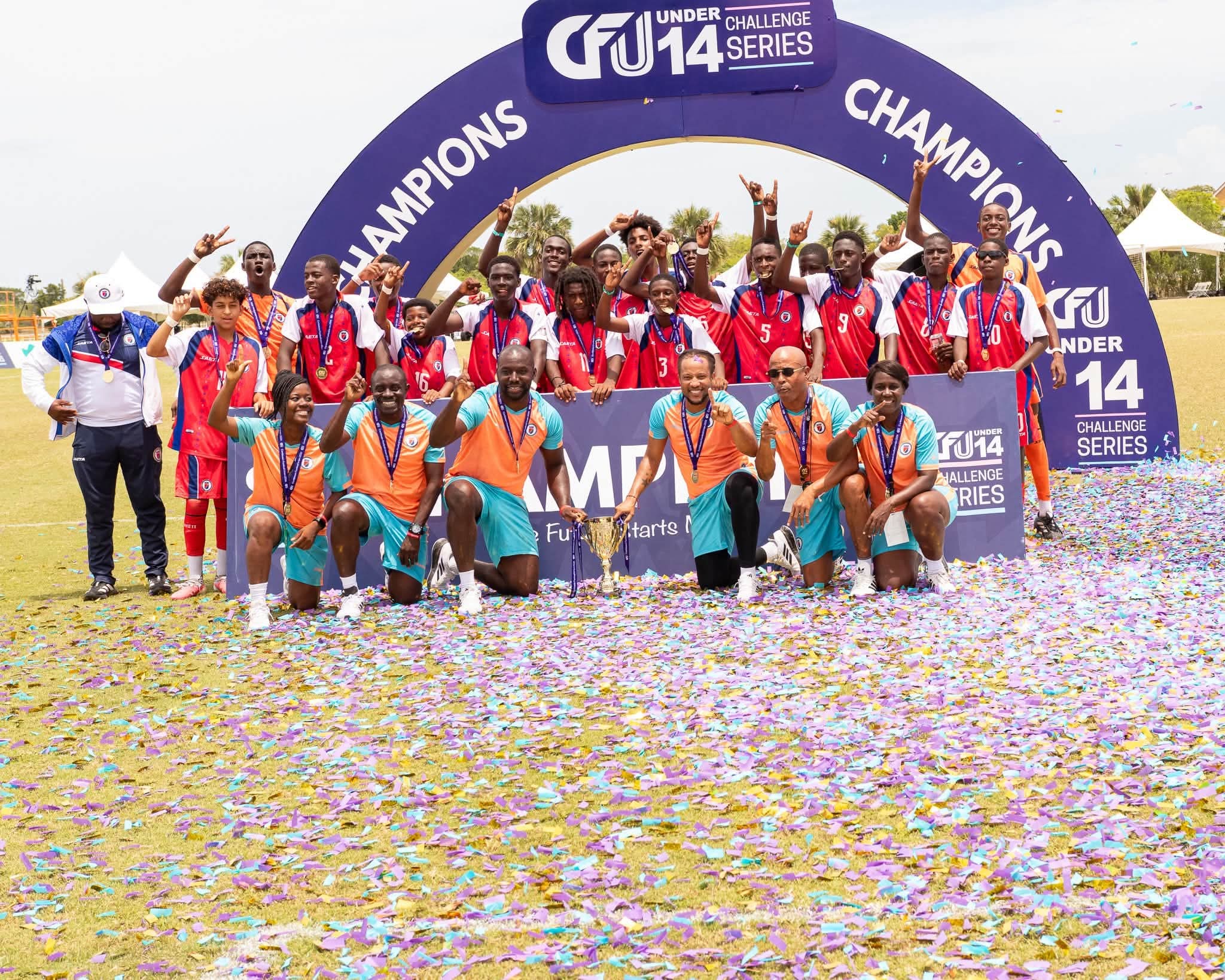 Football : Haïti championne de la Caraïbe dans la catégorie CFU U14