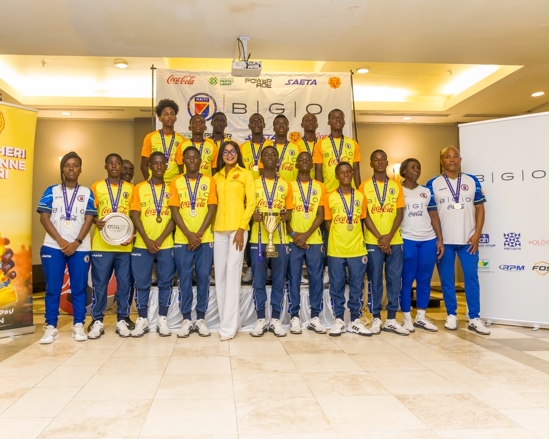 Après leur sacre, les Grenadiers U14 à l’honneur en Haïti