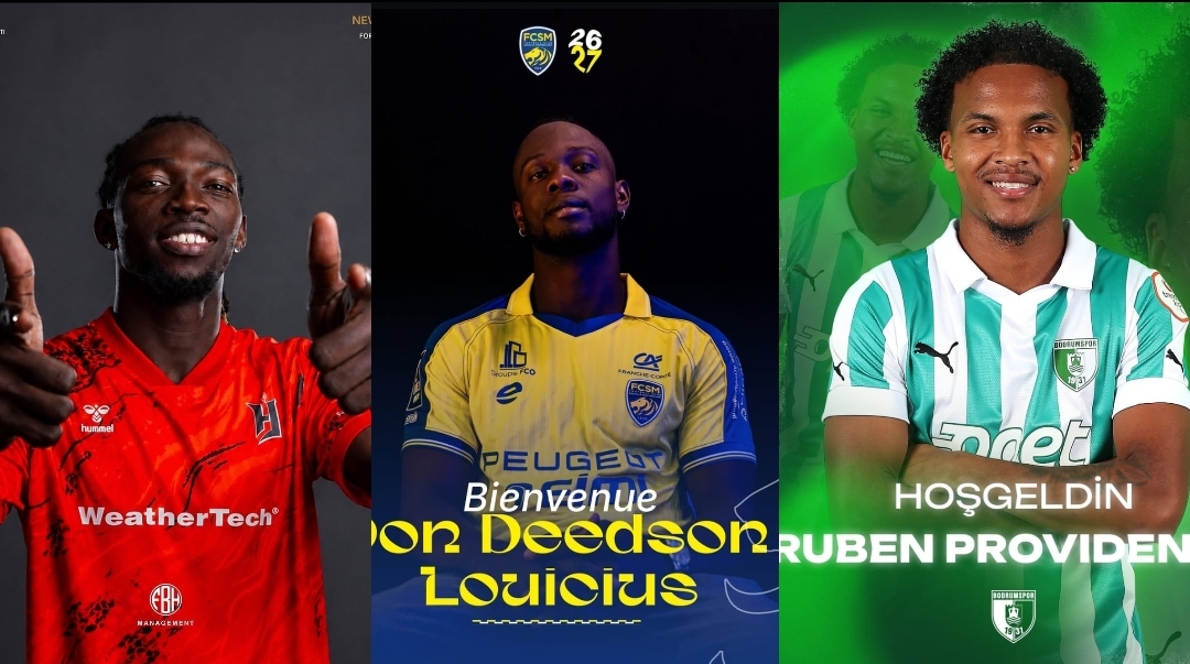 Trois internationaux haïtiens changent de club en Europe et au Canada