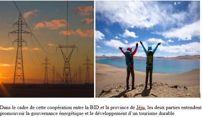 La BID et la province de Jeju renforcent leur coopération en matière de tourisme durable et d'énergie en Amérique latine et dans les Caraïbes