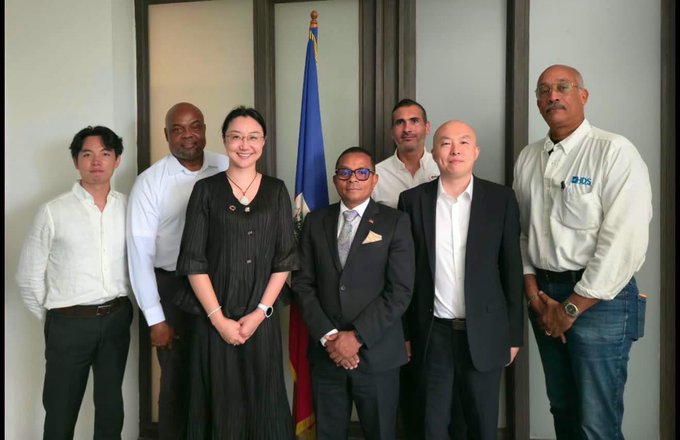 Rencontre MTPTC–Huawei autour de la transition énergétique et les technologies vertes en Haïti