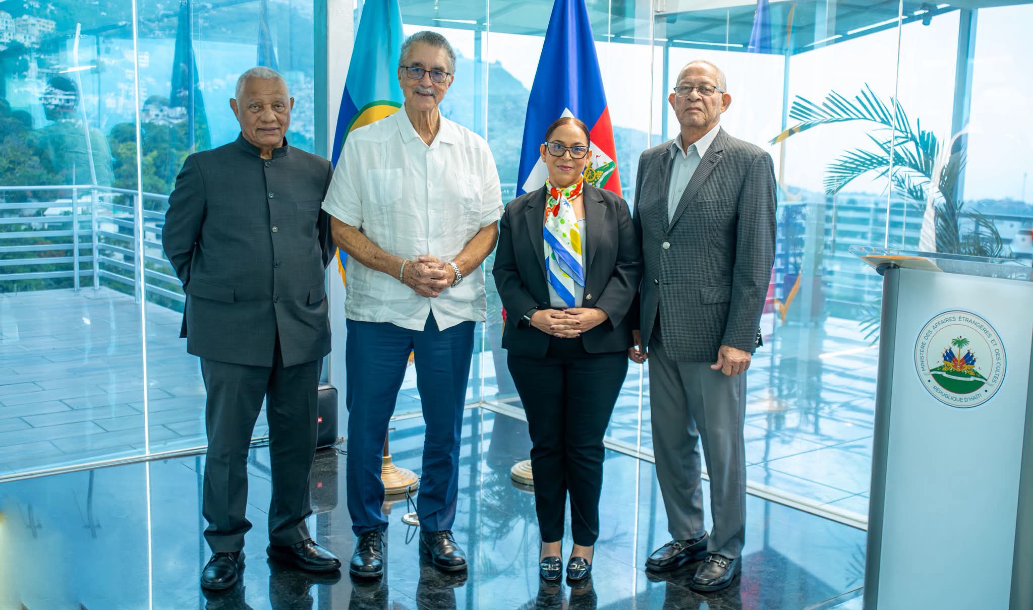 Le MAEC reçoit une délégation de la CARICOM