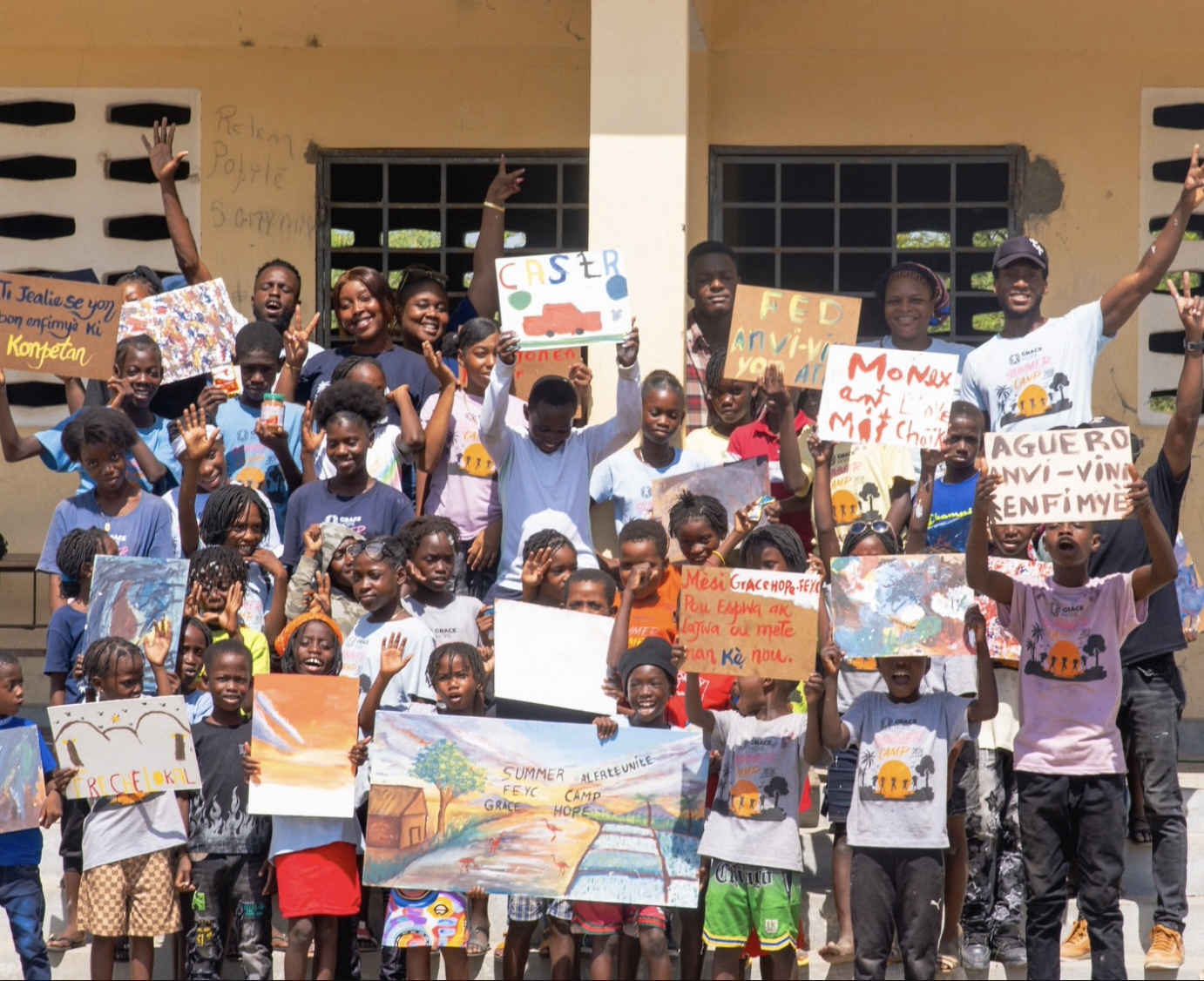 Grace Hope cherche des moyens pour accompagner 100 enfants pour la rentrée scolaire