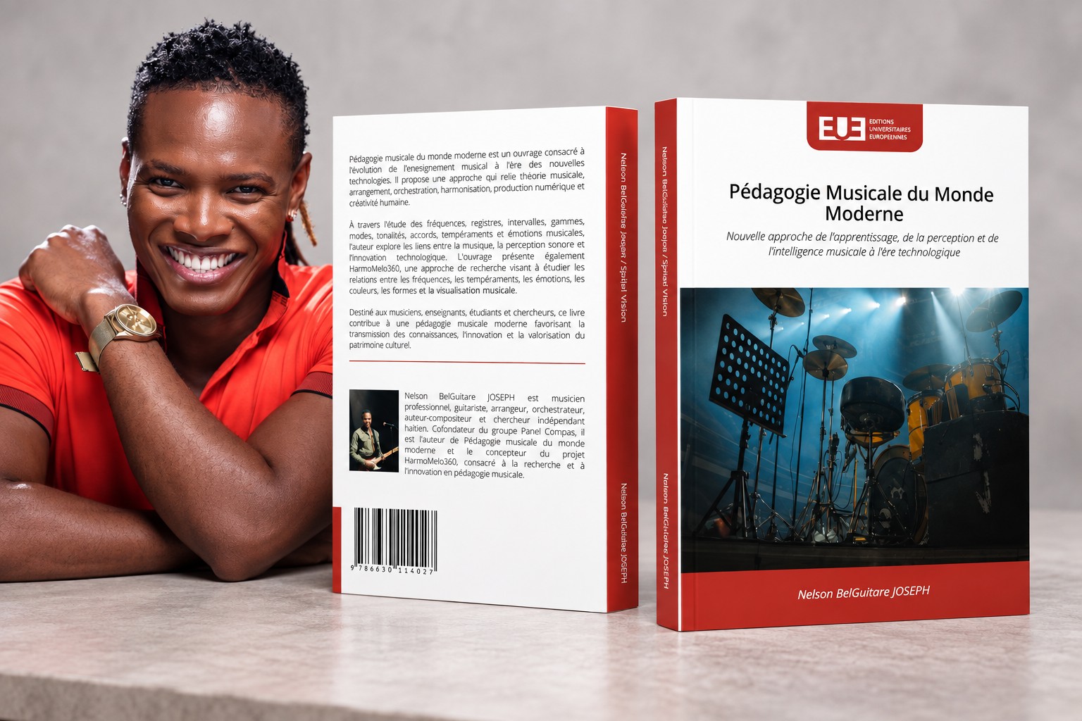 Nelson BelGuitare Joseph publie son livre « Pédagogie musicale du monde moderne »