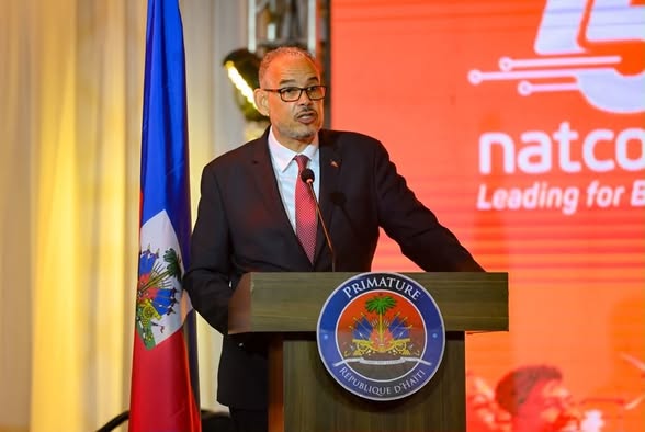Le Premier ministre Alix Didier Fils-Aimé salue les 15 ans de la NATCOM et l’arrivée de la 5G en Haïti