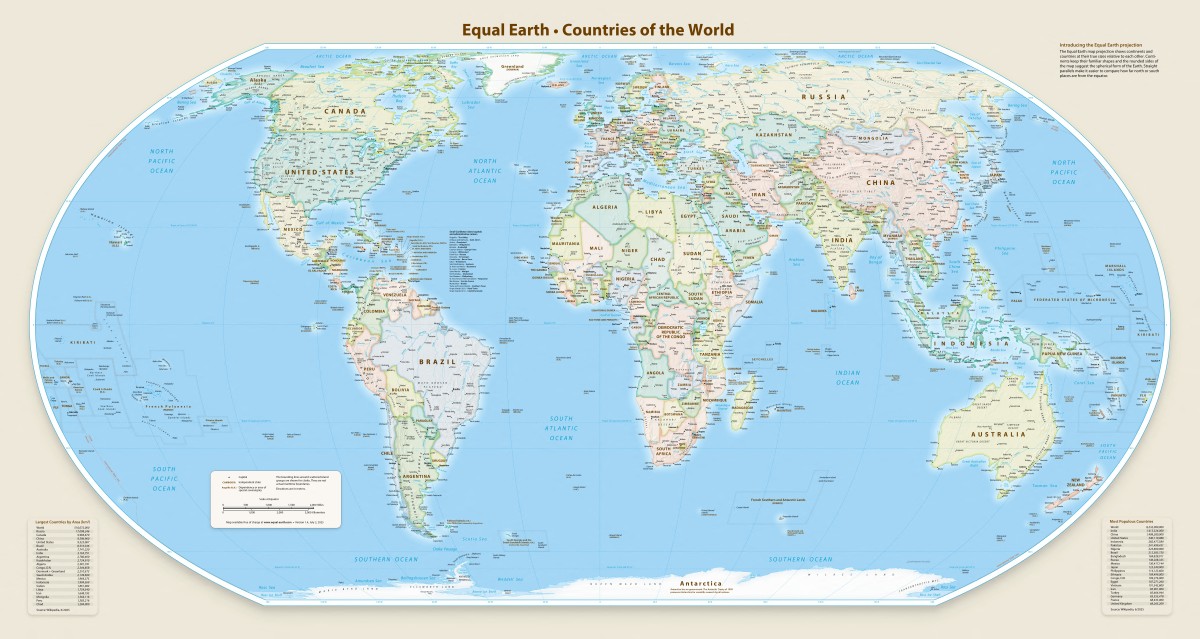 L'ONU adopte une réforme de la cartographie mondiale, plus proche de la réalité