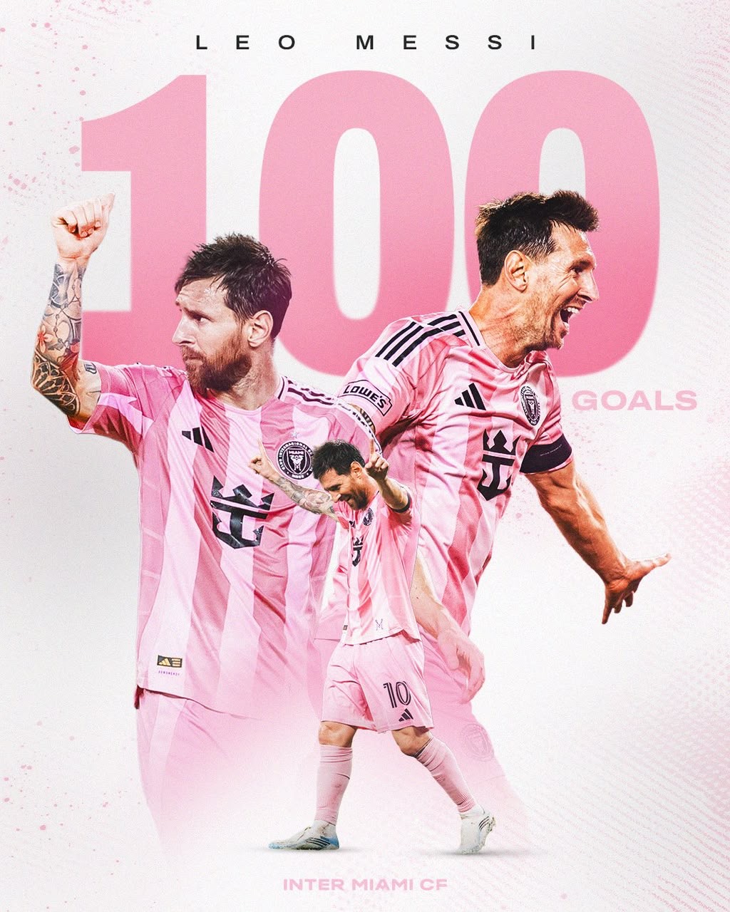 Inter Miami remporte la Campeones Cup, Messi atteint les 100 buts