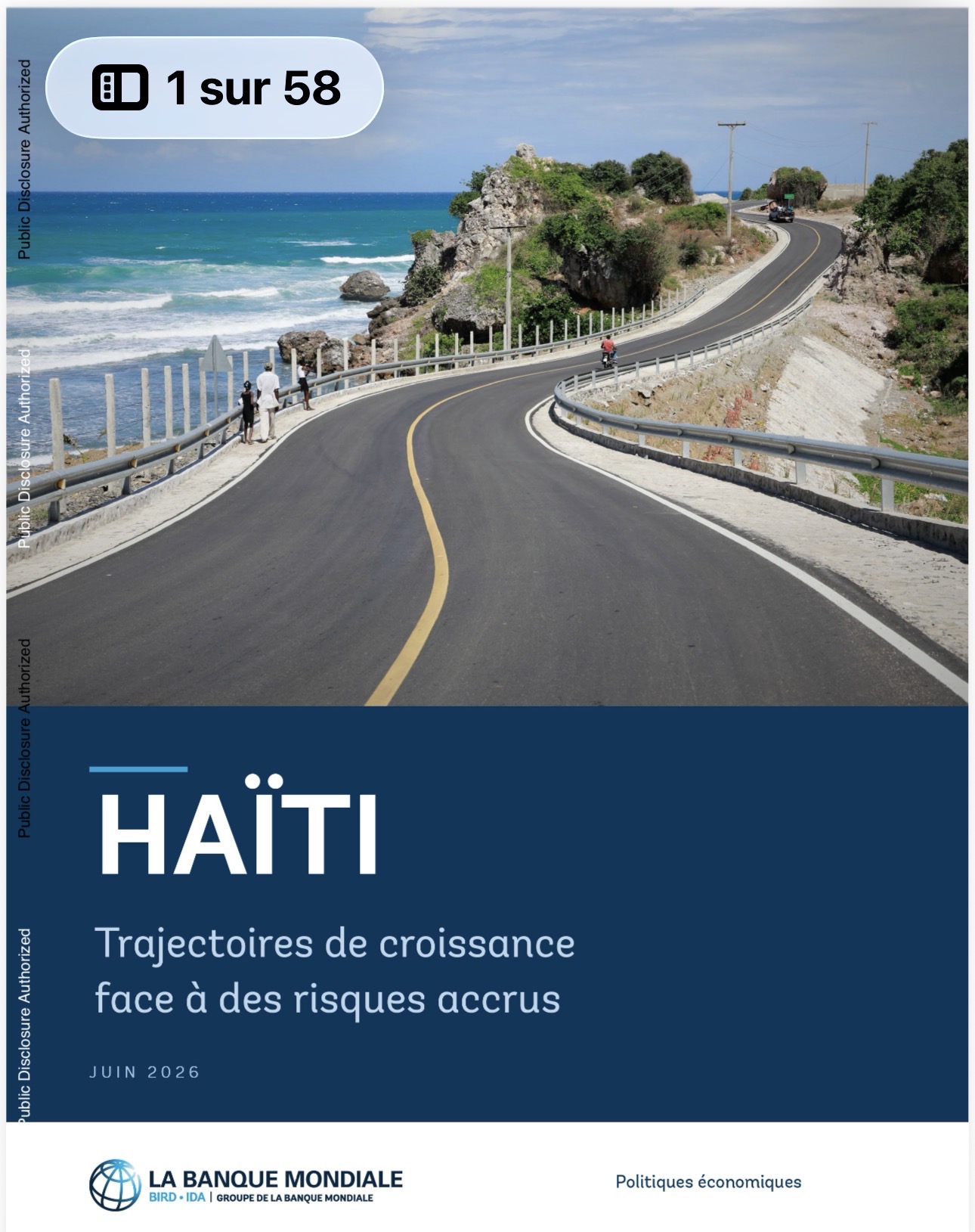 La Banque mondiale publie un rapport sur les défis de la croissance en Haïti