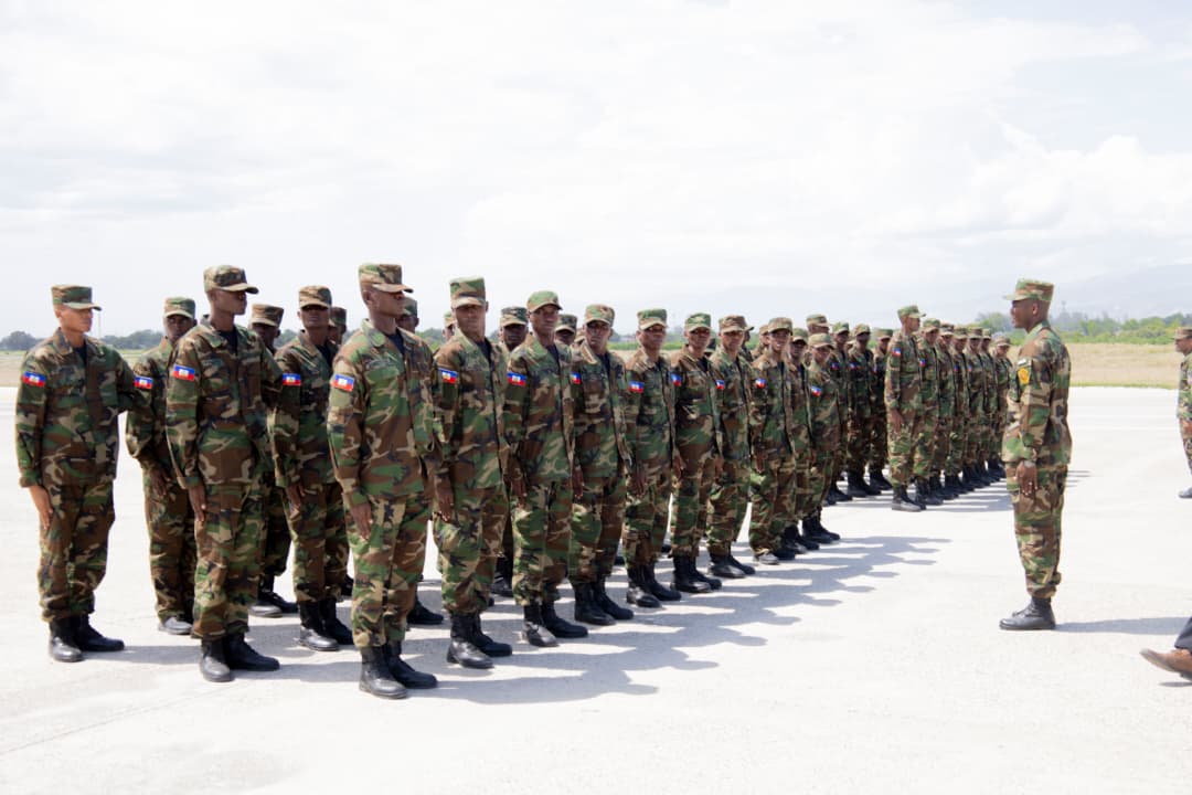 114 militaires des FAd'H partent en formation au Mexique