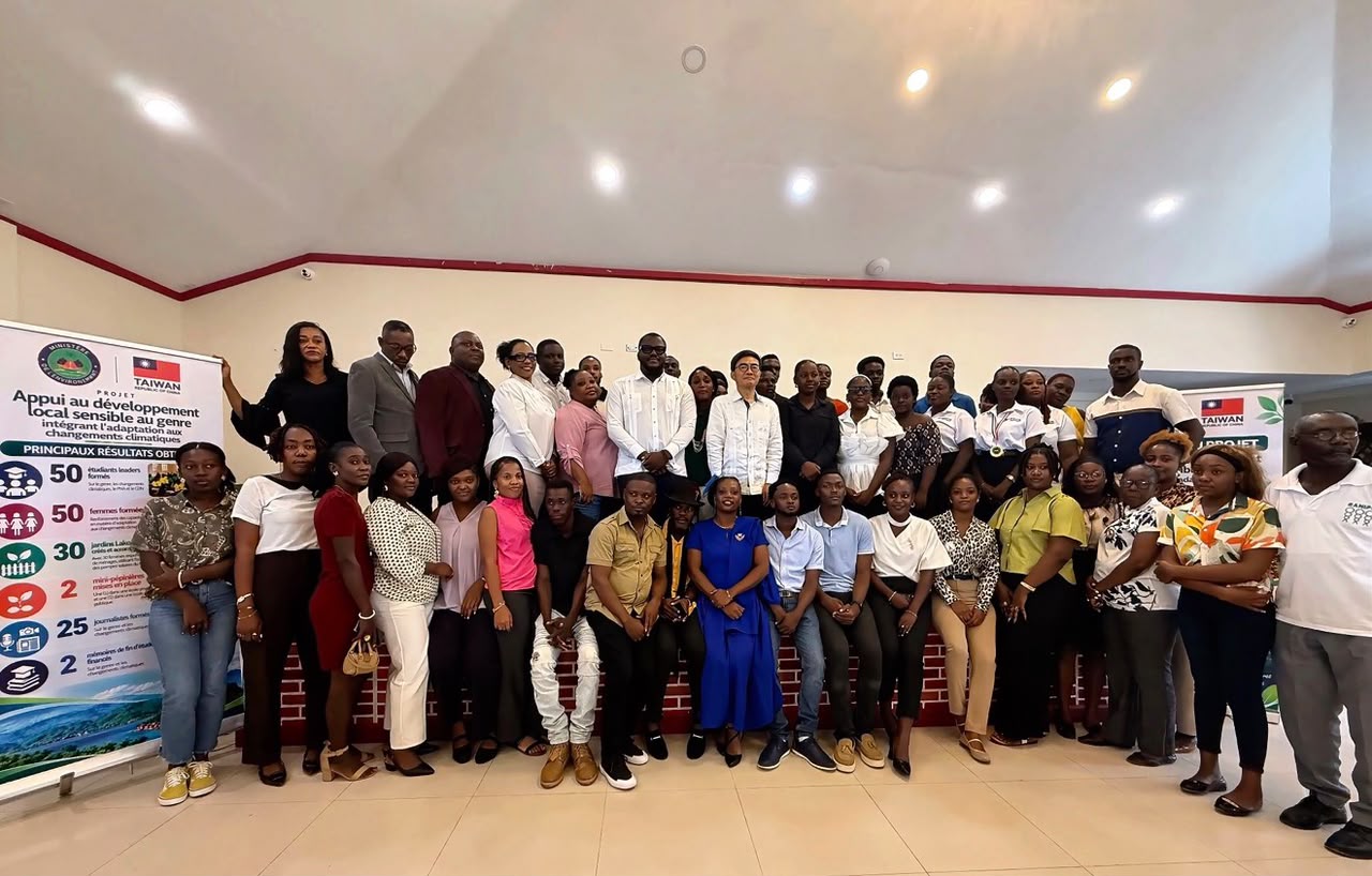 Haïti et Taïwan clôturent un projet axé sur les femmes et la résilience dans le Nord