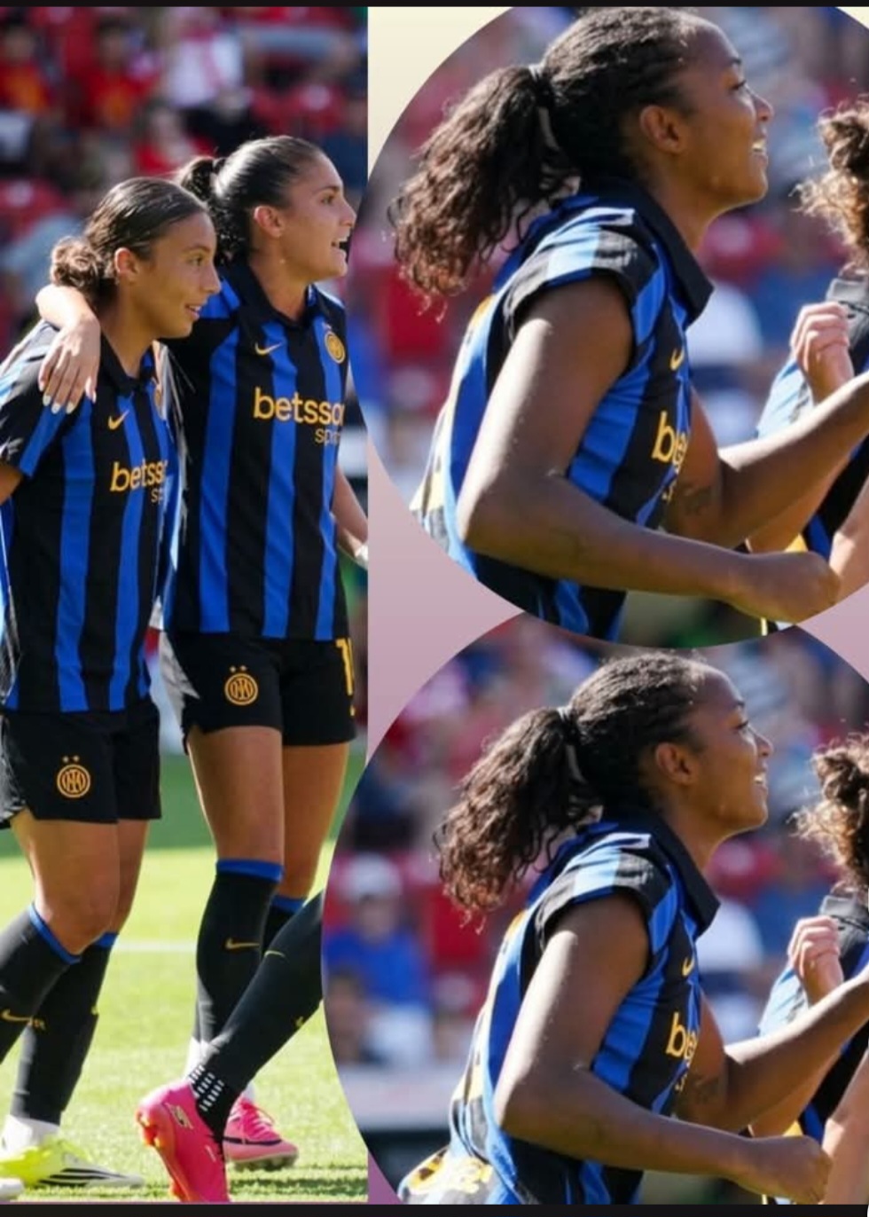 Brittany Raphino entraîne l'expulsion de Falk dans le succès de l'Inter Milan