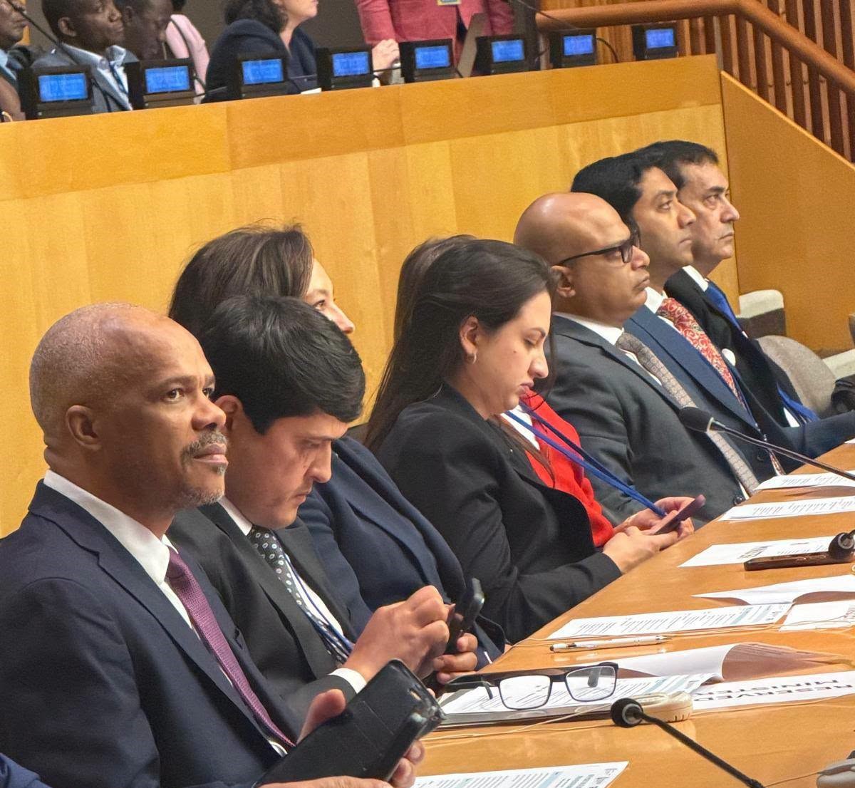 Éducation : le ministre Déméro au sommet mondial sur le financement à l’ONU
