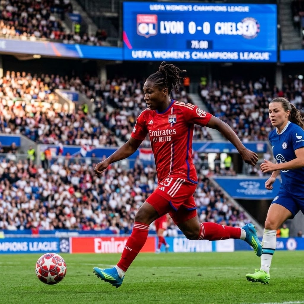 Melchie Dumornay et l’OL Lyonnes neutralisées par Chelsea