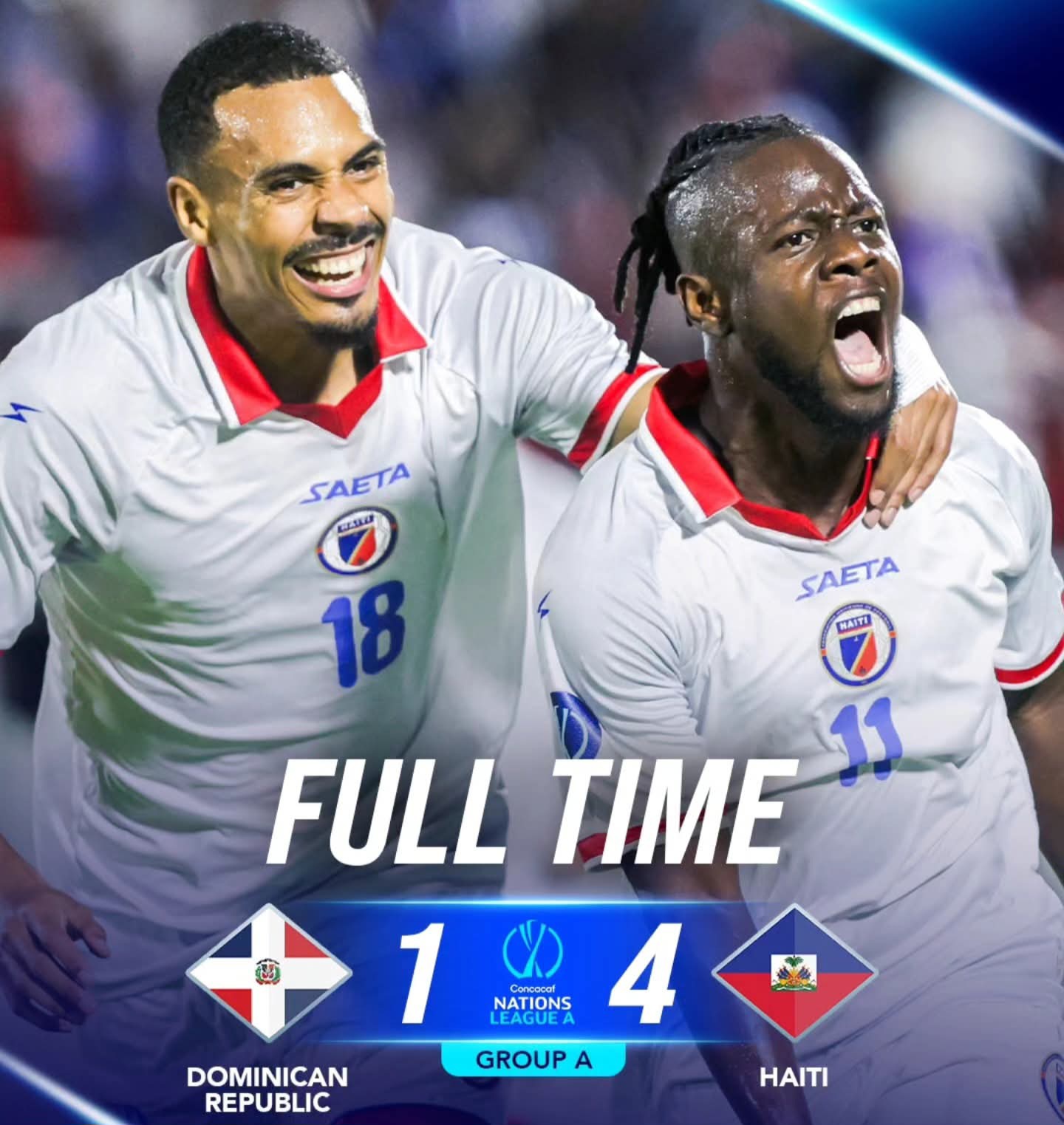 Ligue des nations Concacaf : Haïti, roi chez le voisin !