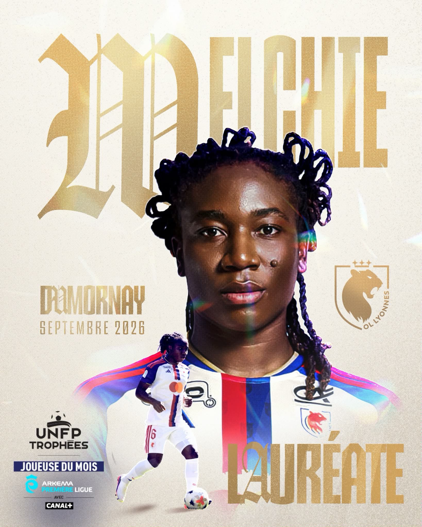 Melchie Dumornay, joueuse du mois de septembre en Arkema