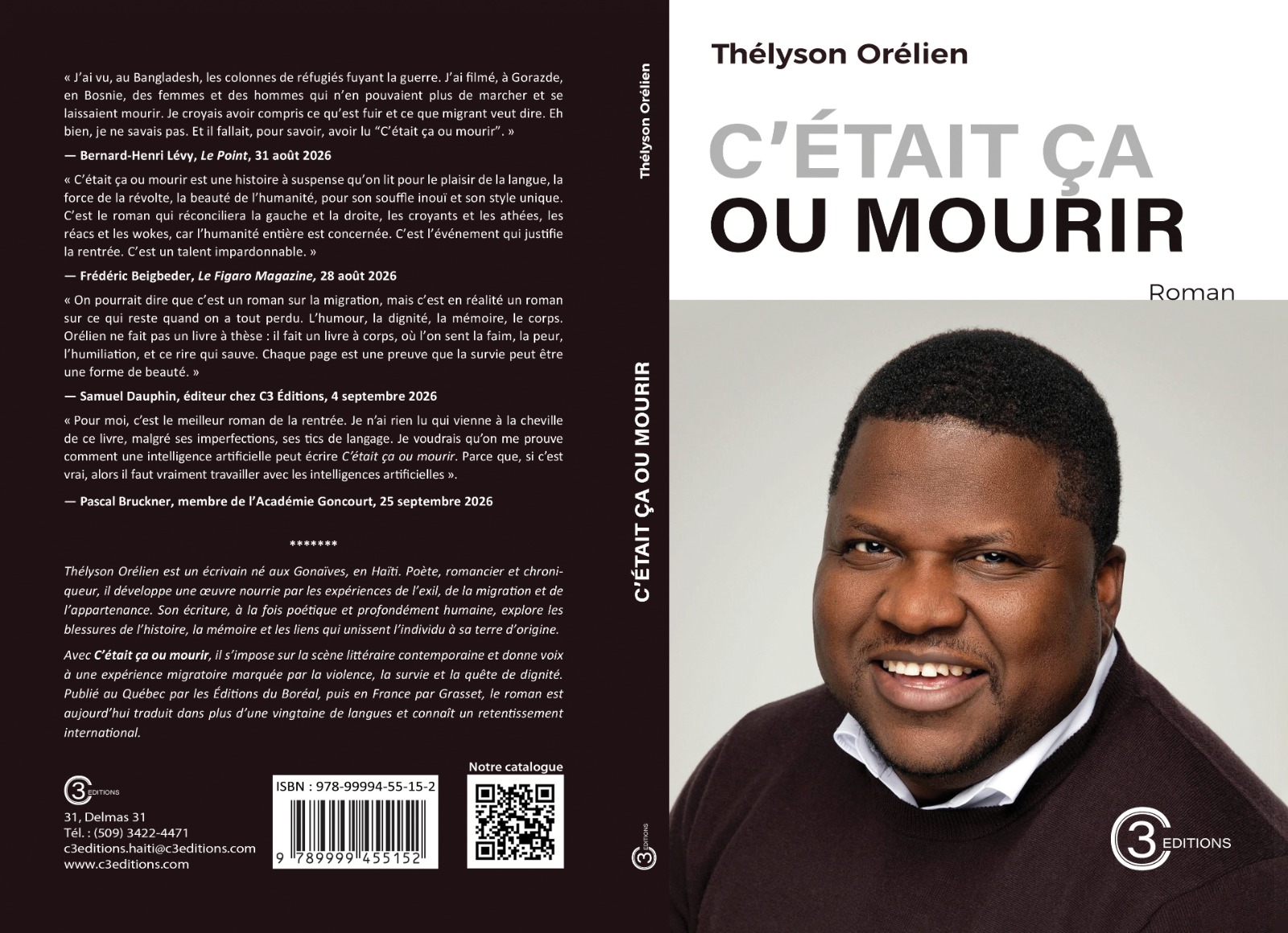 En Haïti, 1 400 exemplaires de « C’était ça ou mourir » vendus, selon C3 Éditions