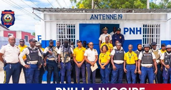 Inauguration d’une antenne de police à Delmas 19