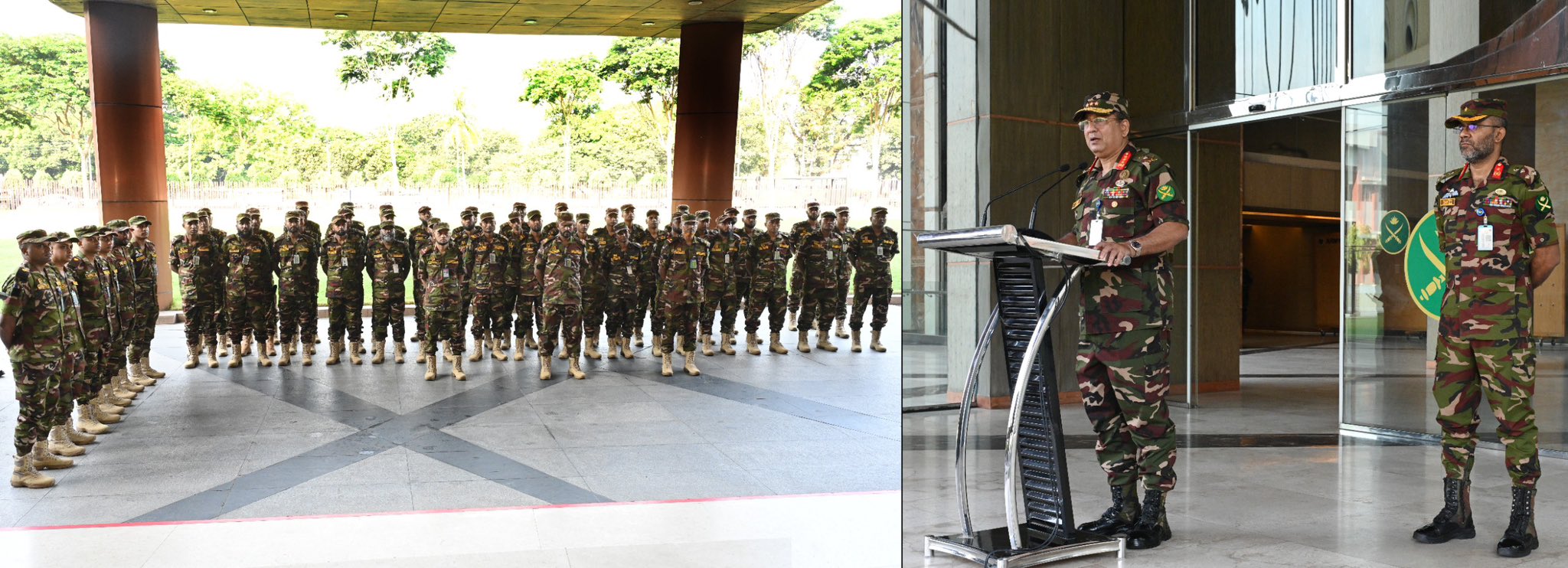 FRG: Cinquante militaires bangladais en pré-déploiement en Haïti