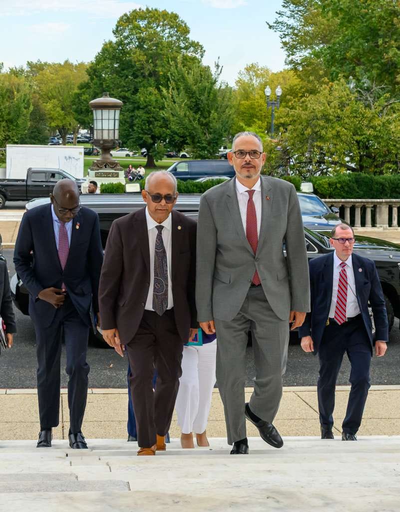 Albert Ramdin et Alix Didier Fils-Aimé discutent de sécurité et d’élections à Washington
