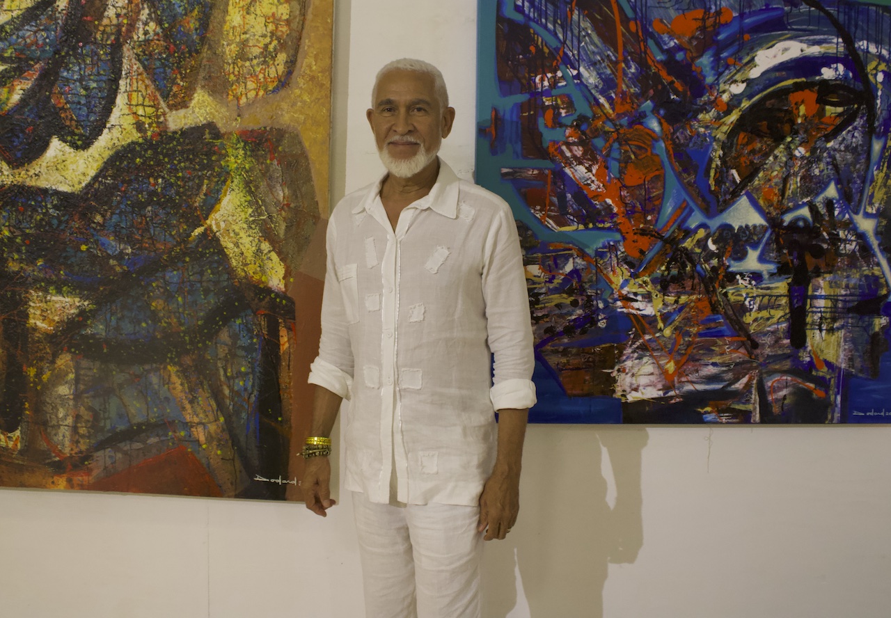« Haïti, le cœur encore » : Philippe Dodard raconte les blessures du pays en peinture