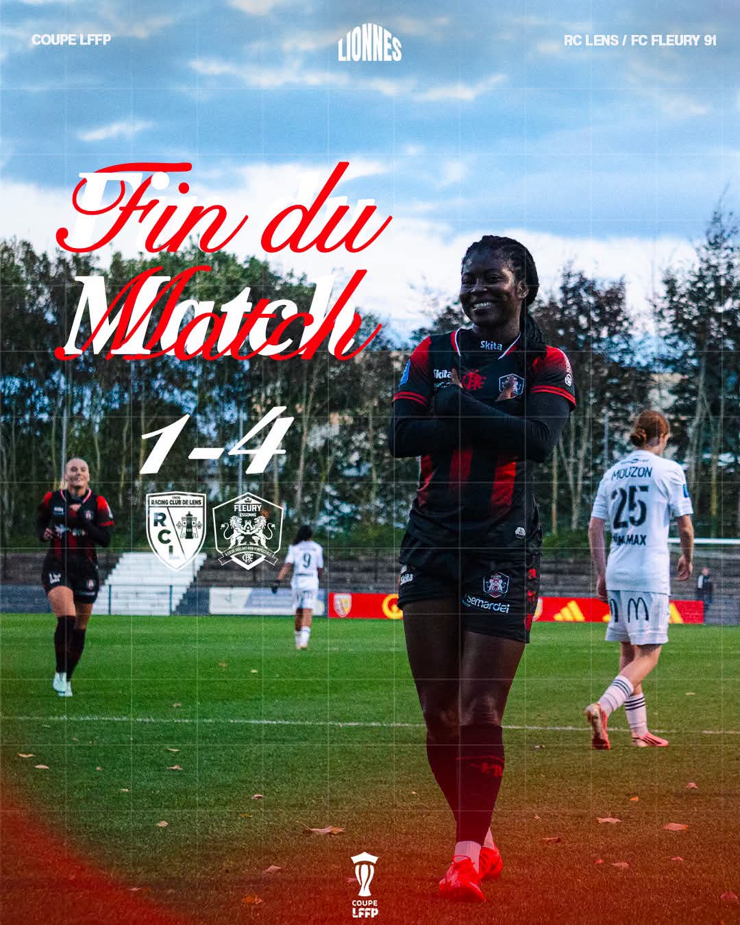 Coupe LFFP : Batcheba Louis brille et qualifie le FC Fleury